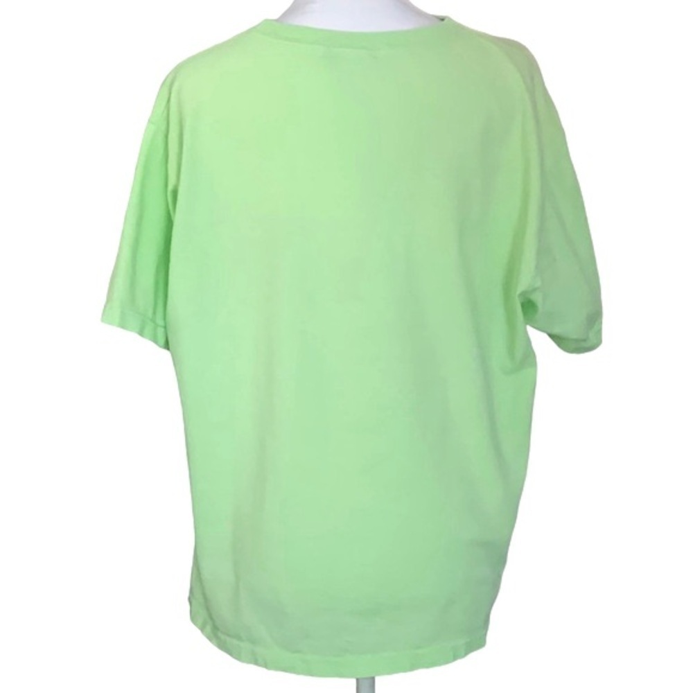 Fresh Produce Hula Dancing Cats Green Cotton Short Sleeve Tee Sz S - Picture 3 of 7
